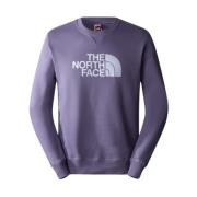 Broderet Logo Sweatshirt - Violet