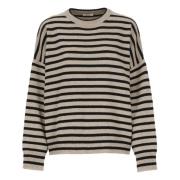 Stribet Cashmere Blend Sweater