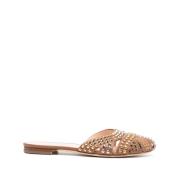 Milly Studs Læder Mules