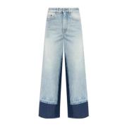 Jeans med vintage-effekt