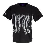 Sort Outline Tee Herre T-shirt