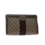 Pre-owned Canvas gucci-tasker