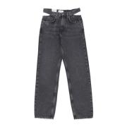 Højtaljet Denim Jeans