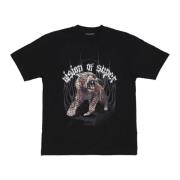 Rock Tiger Print Tee Sort T-Shirt