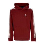 3-Stripes Hoodie Shadow Red