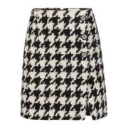 Mini Houndstooth Nederdel