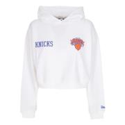 NY Knicks Logo Cropped Hoodie