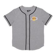 NBA Baseballtrøje Lakers Heather Grey