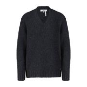 Merinould V-hals sweater