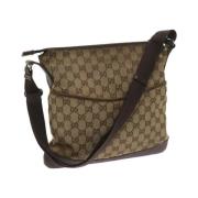 Pre-owned Canvas gucci-tasker