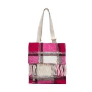 Blød Fuchsia Shopper Taske