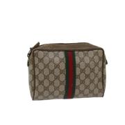 Pre-owned Canvas gucci-tasker