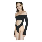 Cirkel Bodysuit med Front Cut-Out