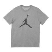 Jumpman Crew T-shirt Carbon Heather/Sort