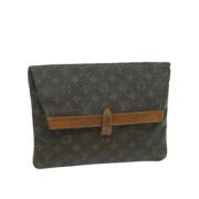 Pre-owned Canvas louis-vuitton-tasker