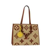 Pre-owned Canvas louis-vuitton-tasker