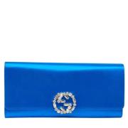 Pre-owned Satin clutches