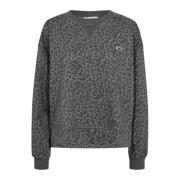 Leocc Sweat Sweatshirt med broderet detalje