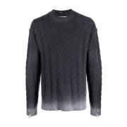 Kabelstrik Pullover Sweater