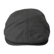 Mørkegrå Newsboy Cap