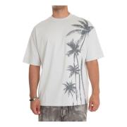 Palm Tree Fantasy Rundhals T-shirt