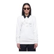 Paillet Logo Rund Hals Sweatshirt