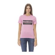 Trend T-shirt med frontprint