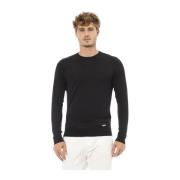 Langærmet Crewneck Monogram Sweater