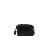 Mini Læder Boston Crossbody Taske