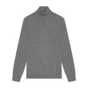 Merino Blend Quarter Zip Pullover