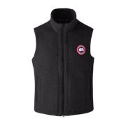 Sort Mersey Fleece Vest