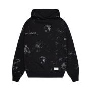 Rebellion Hoodie Sort Herre