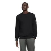 Sort Crewneck Sweater Hartsfield Stil