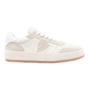 Brun Sneakers med Beige Accents