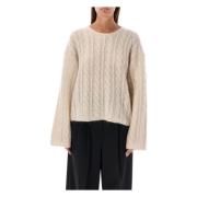 Hyggelig Cable Strik Sweater Cierra