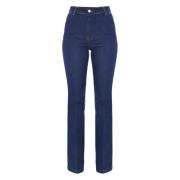 Slim Fit Straight Leg Denim Jeans