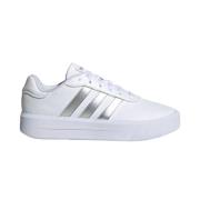 Platform Sneakers Hvid Court Stil