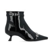 Eyelets Kitten Heel Boot Napla