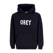 Premium Hættetrøje i Fleece Sort Herre Hoodie