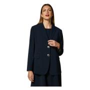 Komfort-Triacetat Blazer med Moderne Stil