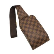 Pre-owned Canvas louis-vuitton-tasker