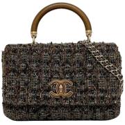 Pre-owned Stof chanel-tasker