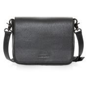 Læder Crossbody Taske med Flere Rum