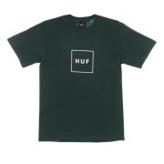 Mørkegrøn Box Logo T-shirt