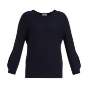 Elegant uld strik sweater