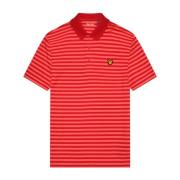 Bred Stribe Golf Polo Skjorte