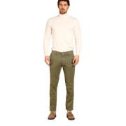 Stretch gabardine chino bukser regular fit