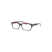 Erwan Crystal Black/Red Briller