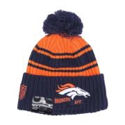 Denver Broncos Pom Pom Beanie Hat