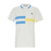 Hvid Piquet Polo Skjorte